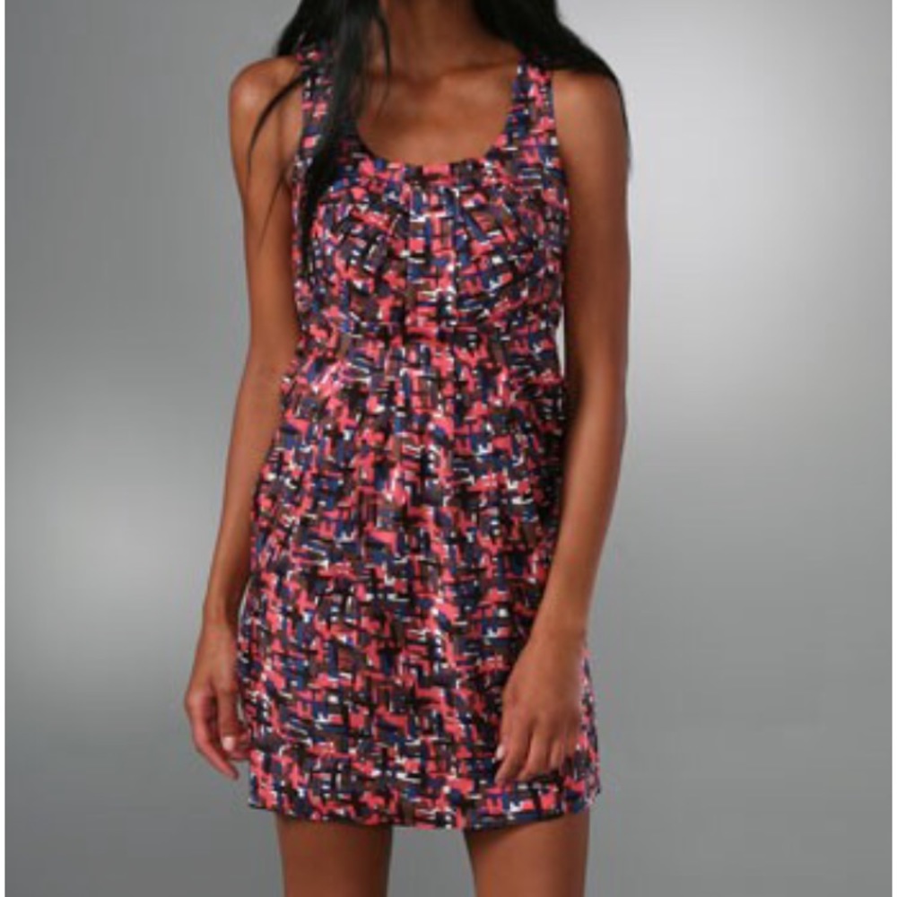 Shoshanna Pleated Sheath Dress size 2